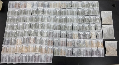 기탁한 토종 종자/경기도 제공