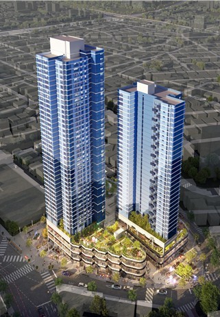 사당동 318-99 일대 역세권 활성화 사업 조감도